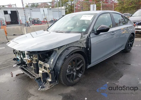 2025 Honda Civic Sport z USA, uszkodzony, nr VIN 19XFL2H85SE014428